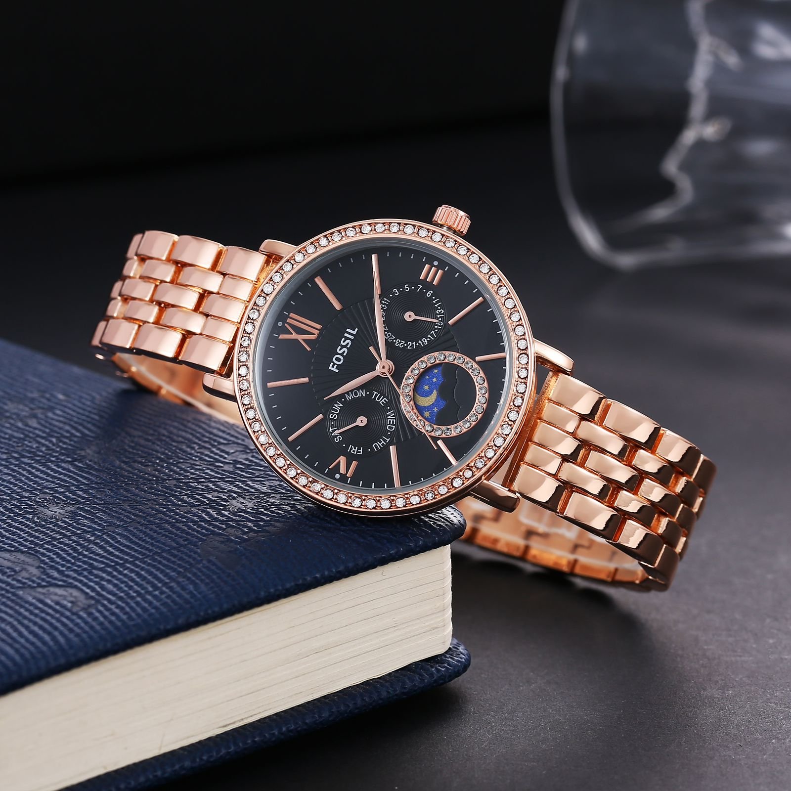Fossil Es3121 Jacqueline Sun Moon