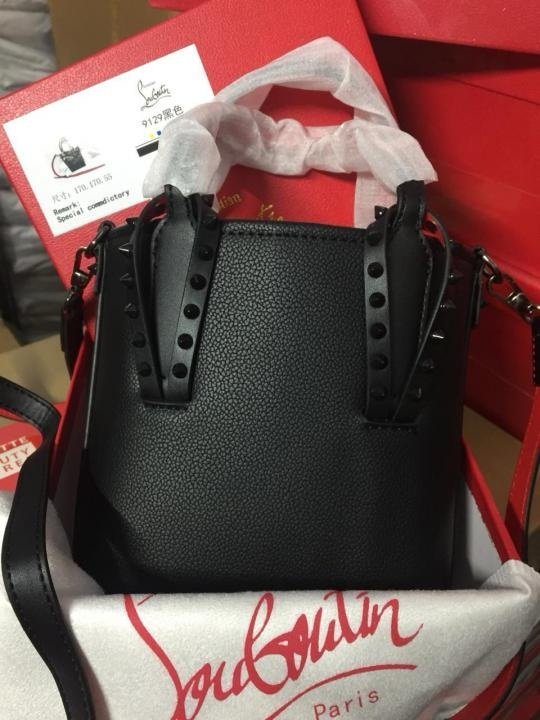 Christian Louboutin Cabata Mini Loubinthesky North-South Crossbody Bag with box(BH)