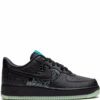 airforce 1 computer chip x space jam glows in dark reflective