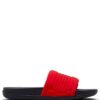 NIIKE OFFCOURT ADJUST SLIDES RED