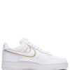 Louis Vuitton X Airforce 1 Gold